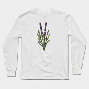 Lavender Long Sleeve T-Shirt